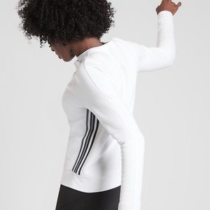 24/7 striped sweatshirt